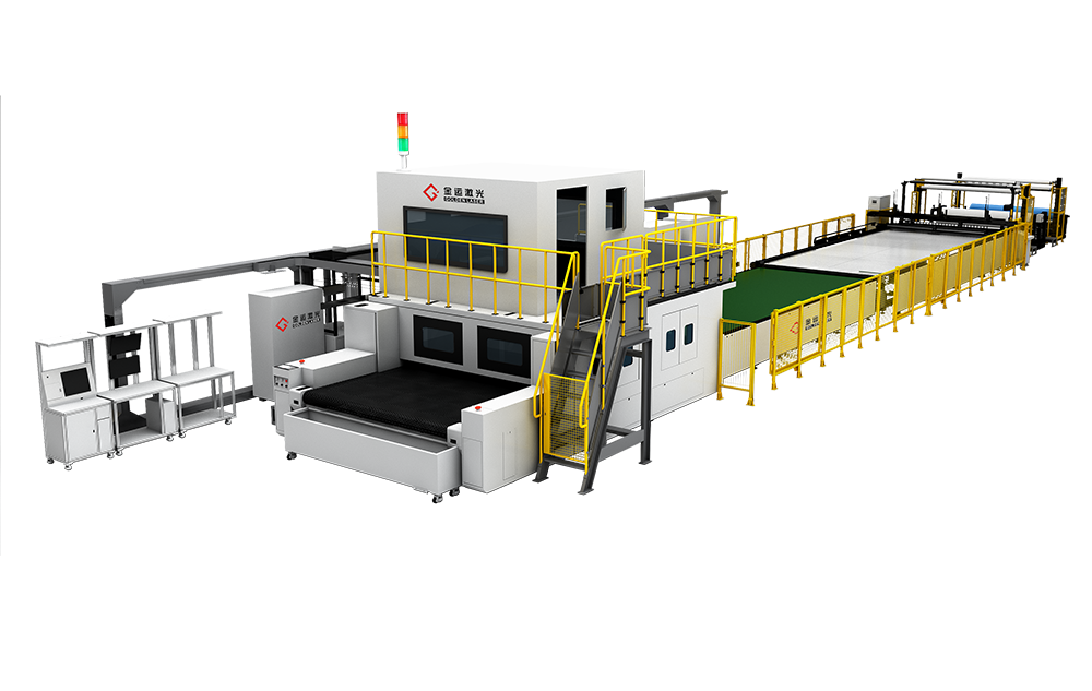 汽车安全气囊激光飞行切割系列
